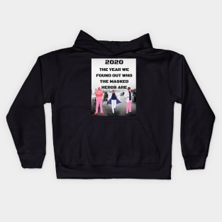 Masked heroes Kids Hoodie